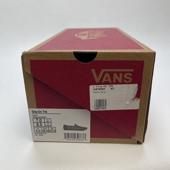 Vans Slip-On Mule TRK Pewter Dark Grey Men 7 / Wom 8.5 US Water Shoe Sandal NEW - Picture 10 of 11
